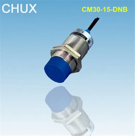 

Free shipping non-flushed NC capacitance type  proximity sensor 15mm distance metal case switch NPN (CM30-15-DNB)