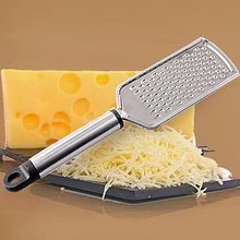 Дешевые настоящие терки для сыра/нержавеющая сталь Сырная слайсер/терка для шоколада/овощерезка кухонные инструменты для выпечки