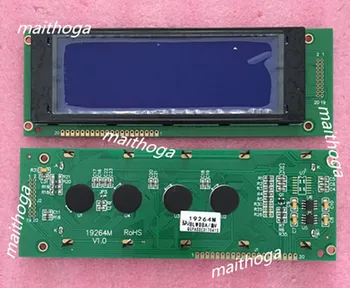 

20PIN 19264 LCD Graphic Module KS0107 KS0108 Controller 3.3V 5V Blue Backlight White Word