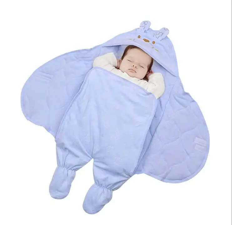 

2 Size Winter Baby Sleeping Bags Newborn Package Feet Cocoon Wrap Sleepsack Sleeping Bag Baby Receiving Blanket & Swaddling