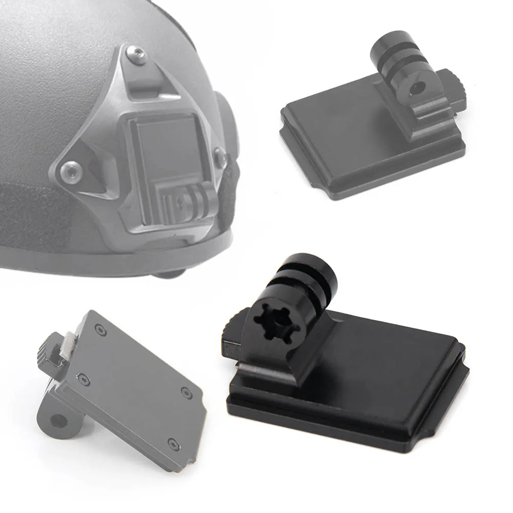 Алюминиевый шлем фиксированное Крепление для Gopro Hero7 6 5 4 3 + 2 HD и NVG крепление