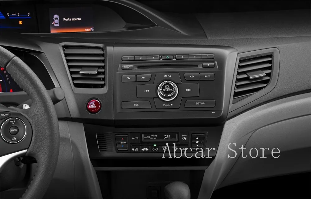 10,4 ''Tesla стиль Android 8,1 автомобильный dvd-плеер gps навигация для Honda Civic 2012- стерео радио головное устройство px6 hdmi ips авто