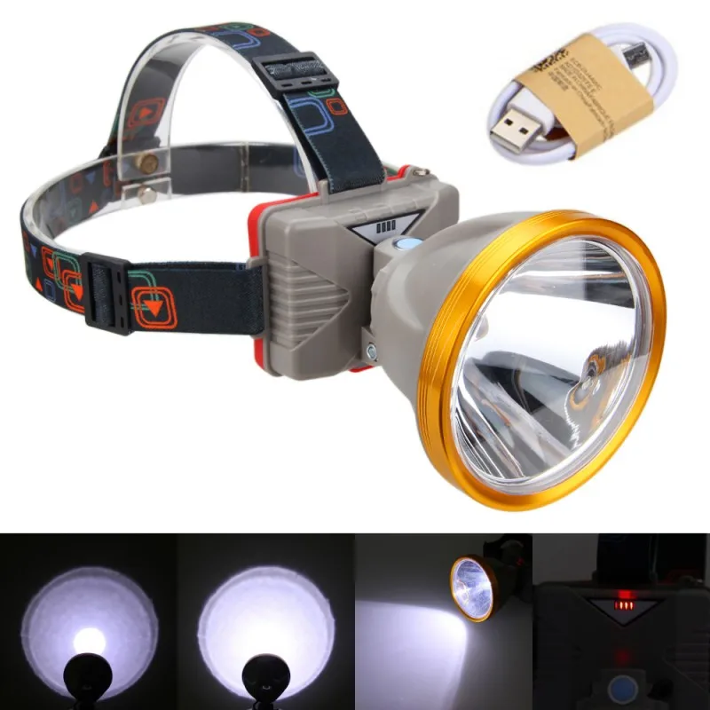 8000LM Adjustable Headlamp XM L T6 LED Headlight Head Flashlight