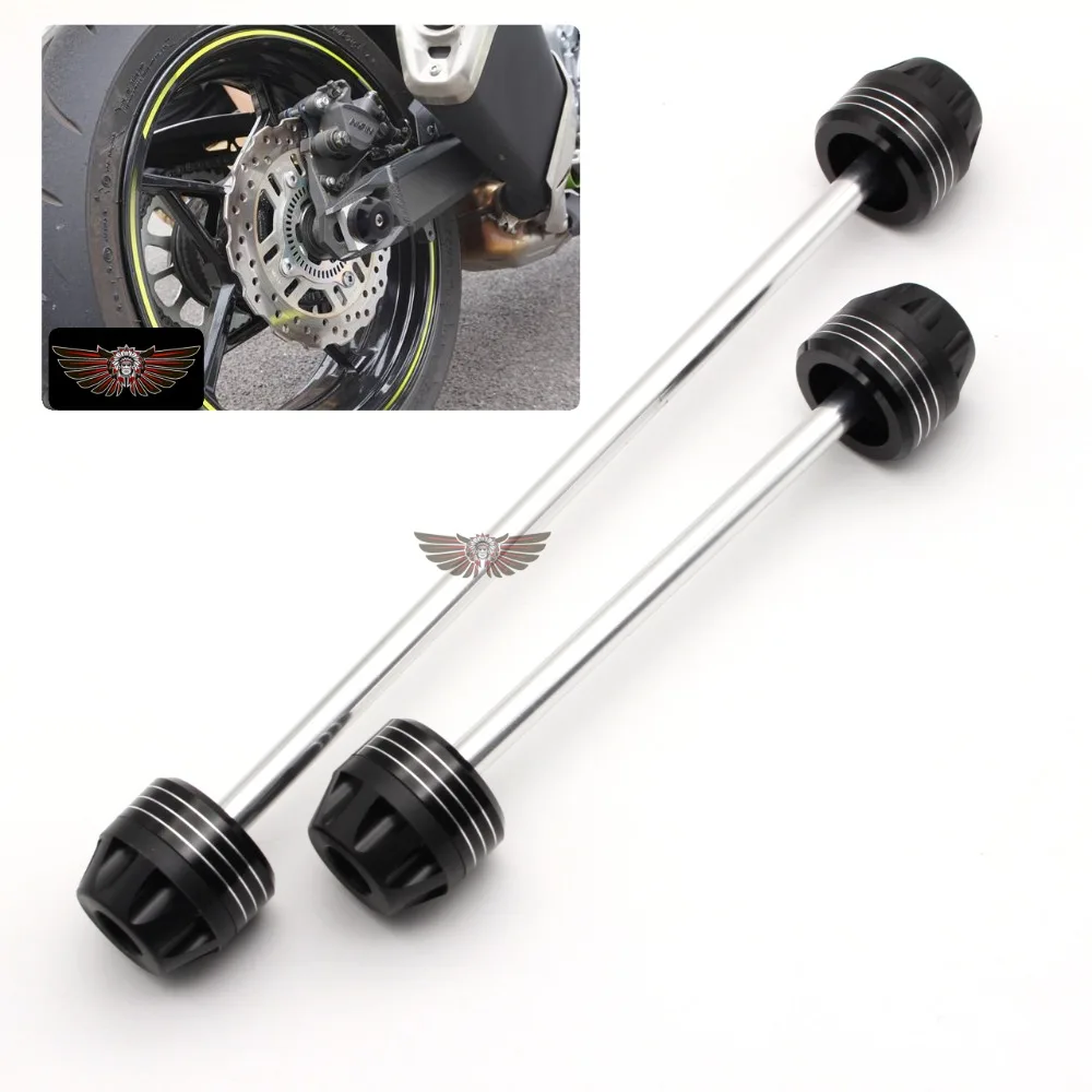For HONDA VTR 1000 RC51 2000 2005 Motorcycle Rear Front Axle Fork Crash
