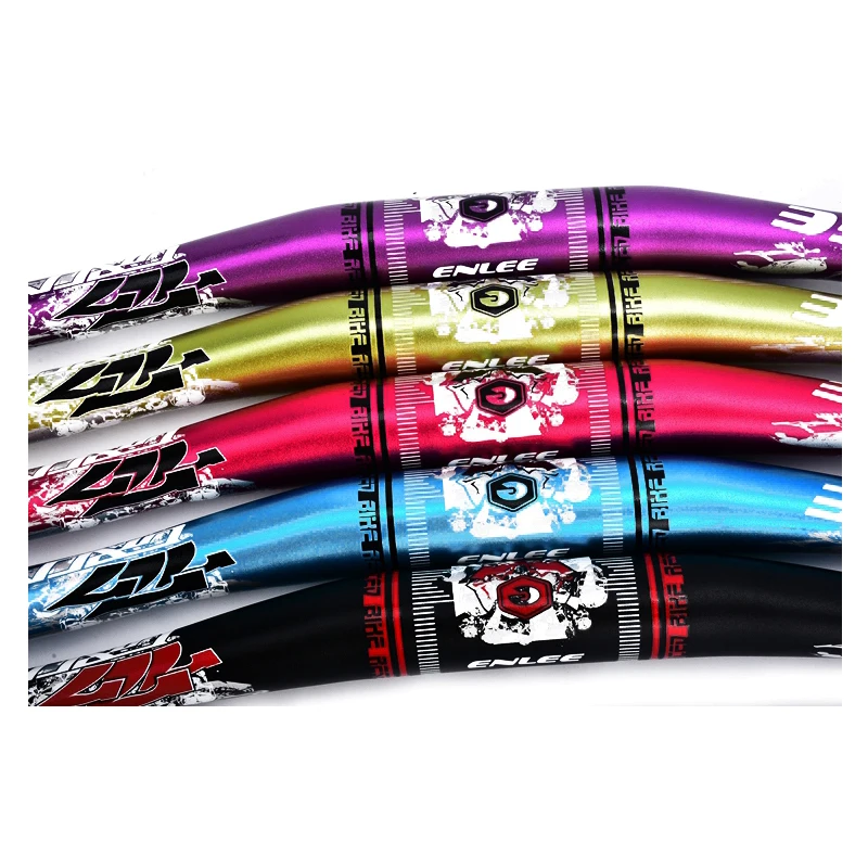 ENLEE Bicycle Handlebar Aluminium Alloy AM DH 31.8*800mm 25mm Rise Bike parts