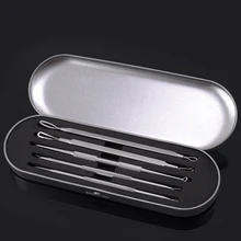 Популярный продукт 5 шт. прыщ, шрам, акне удаления акне экстрактор уход за кожей иглы