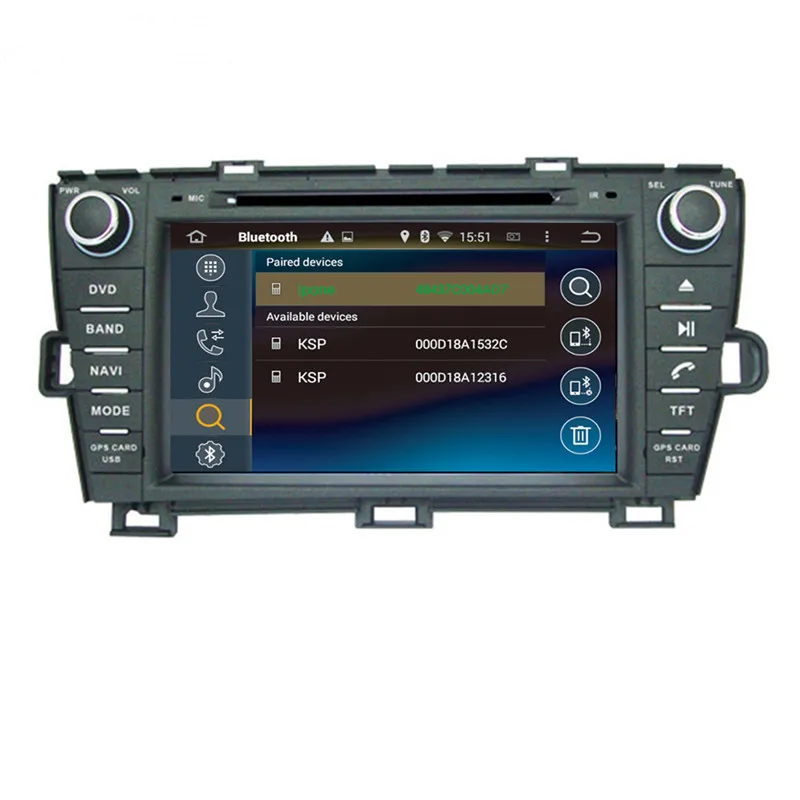 Top Ectwodvd Octa Core/Quad Core 4G/2G Android 9.0 Car Multimedia DVD Player for Toyota PRIUS right driving 2009- Radio+GPS 15