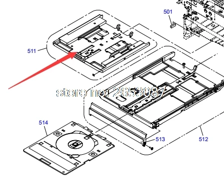 Новый оригинальный кассета бумажный лоток для Epson XP-700 XP-701 XP700 XP701 XP702 держатель |