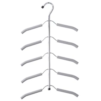 

Multilayer Hanger Stainless Steel Clothing Storage Racks Home Clothing Storage Holder Racks Wardrobe Laundry Drying Rack