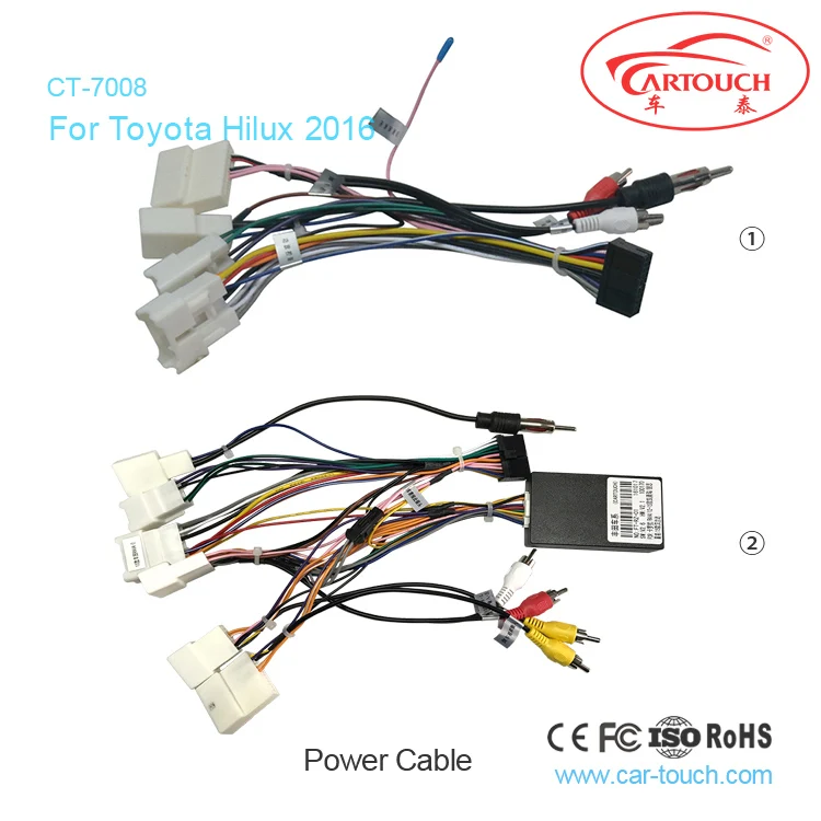 Cheap HD CAR DVD GPS HEADUNIT NAVIGATION FOR Toyota Hilux 2015 2016 Free Camera 3