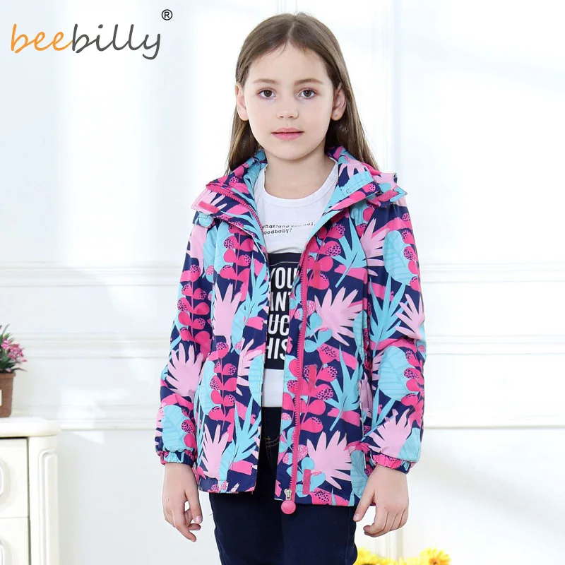NEW Waterproof Windproof Children Outerwear Girls Jackets Children Kids