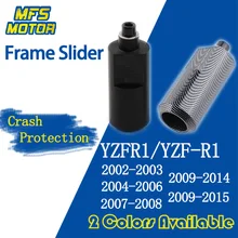 For Yamaha YZFR1 YZF R1 No Cut Frame Slider Crash Pads Falling Protector 2002 2003 2004 2005 2006 2007 2008 2009 2010 2011-2015 For Yamaha YZFR1 YZF R1 No Cut Frame Slider Crash Pads Falling Protector 2002 2003 2004 2005 2006 2007 2008 2009 2010 2011-2015