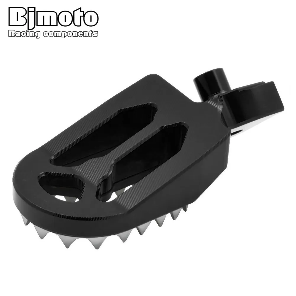 Алюминиевые Подножки BJMOTO для питбайка подножки YAMAHA YZ85/125/250 1999 2015 YZ/WR250F YZ450F 2004 2016|foot