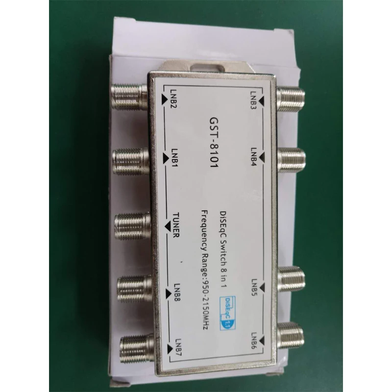 DISEqC 8X1 SATELLITE MULTI SWITCH FTA LNB FREE TO AIR DISH GOOD QUALITYin Satellite TV Receiver