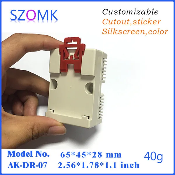 Настенный Пластиковый корпус для электроники (10 шт.) 65*45*28 мм|electronic dimmer|enclosure electronic