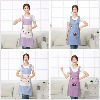 

1 piece new Aprons bear women fun kitchen superhero cooking kid sexy funny superman kitchen supply women apron party men