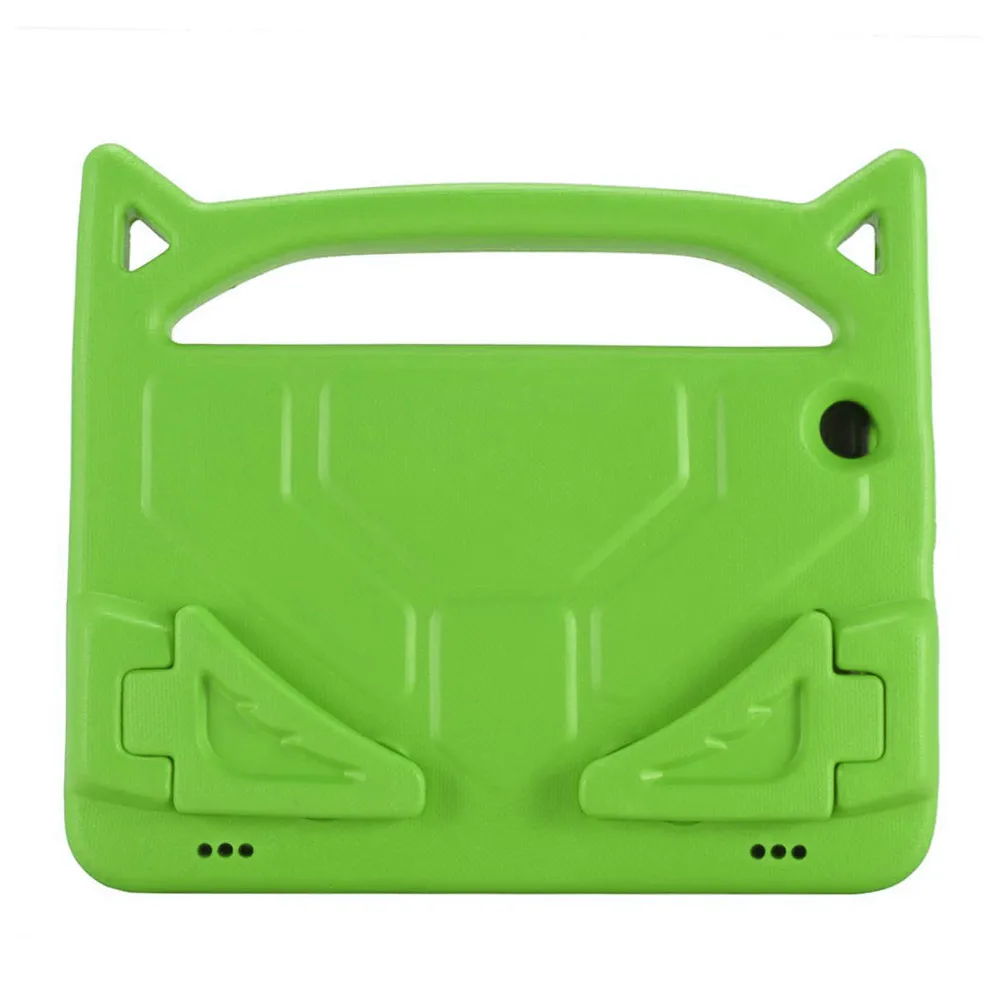 Для Amazon Kindle Fire HD 8 / Детский защитный чехол для планшета Безопасный EVA с резиновой ручкой чехол-подставка 20J Прямая поставка - Цвет: Зеленый