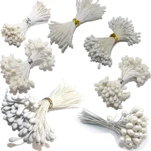 CCINEE Witte Kleur Bloem Rose Meeldraden 1mm/3mm/5mm Voor Cake Decoratie/Ambachten/ nylon Bloem DIY Gift Accessoires(China)