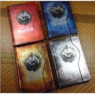 

2014 Gift New Vintage Harry Potter notebook Hardcover notepad 4 styles Diary book Free shipping Wholesale