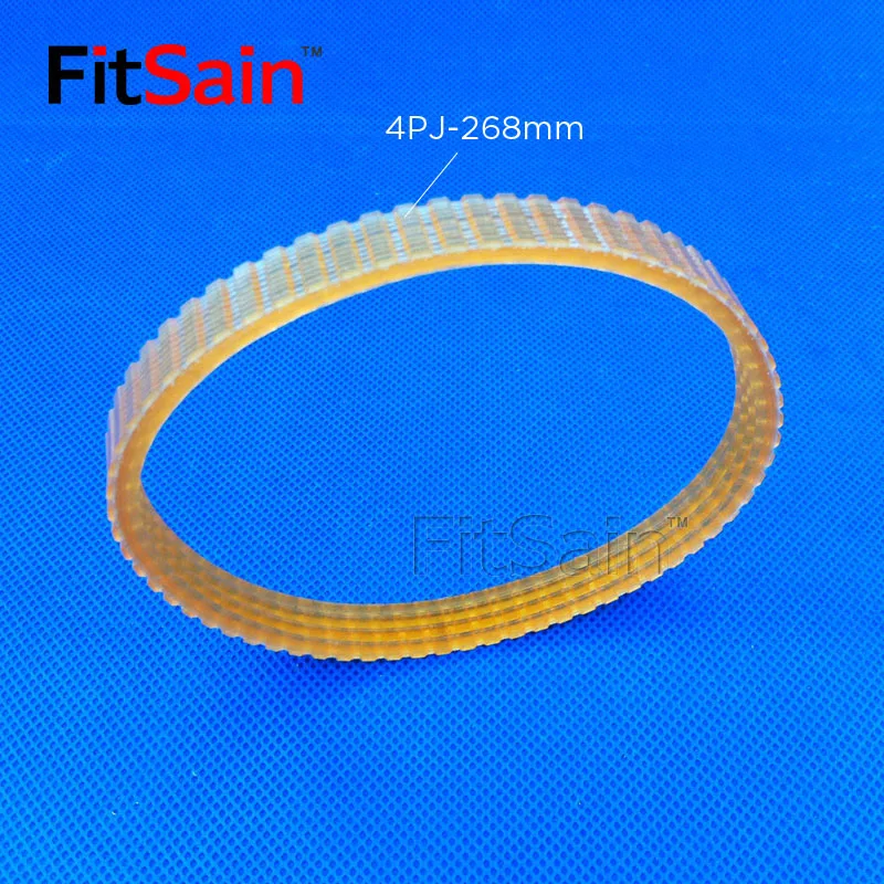 

FitSain-width 10mm Multi wedge PJ Belt pulley 4 slots 4PJ-268mm Mini table saw Bearing spindle seat drive belt pulle