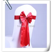 Западный стиль много цветов DIY бантом чехлы для стульев ленты для украшения