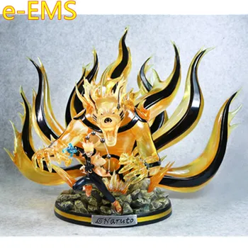 

Anime NARUTO Gargoyle Resin Statue GK Rikudousennin Modo Kurama Uzumaki Naruto Action Figure Collection Model Decoration G2477