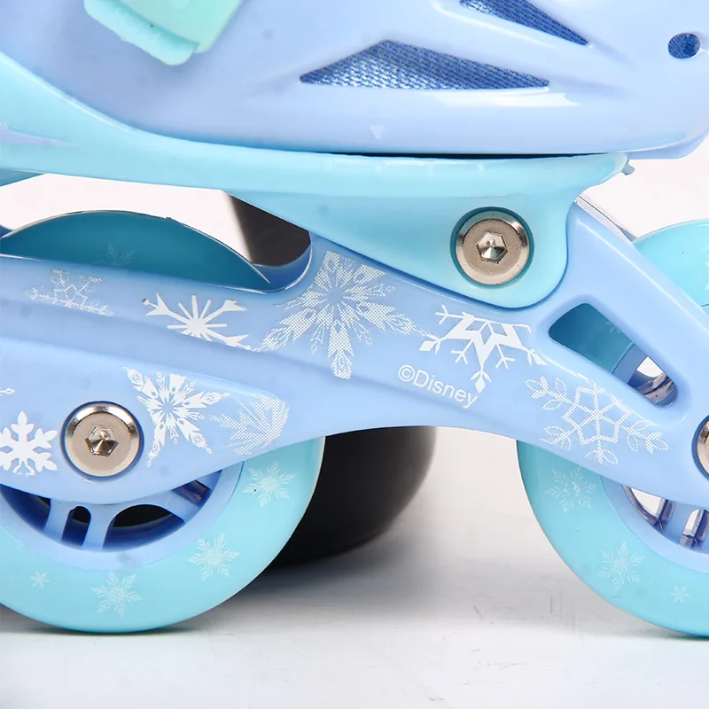Замороженные детские роликовые коньки Регулируемая обувь для детей Patines от 3 до 10