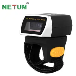 NT-R2 портативный носимых 2D Bluetooth сканер штрих-кодов сканирования QR код считыватель штрих кода NETUM