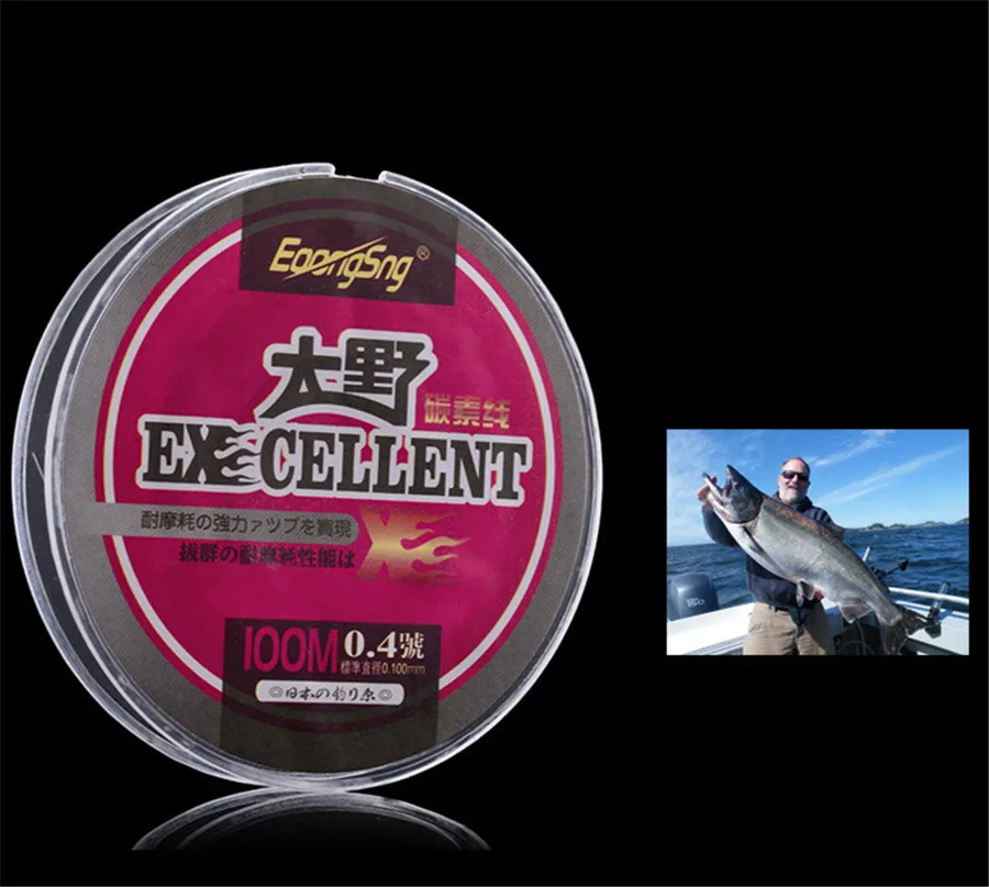 100M Fluorocarbon Fishing Line Monofilament Carbon Fiber Line For Fishing (5)
