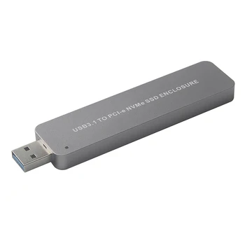 

High quality M.2 NVME to USB 3.0 Adapter M2 NGFF PCIE SSD Adapter Card Portable Hard Drive Enclosure Plug & Play