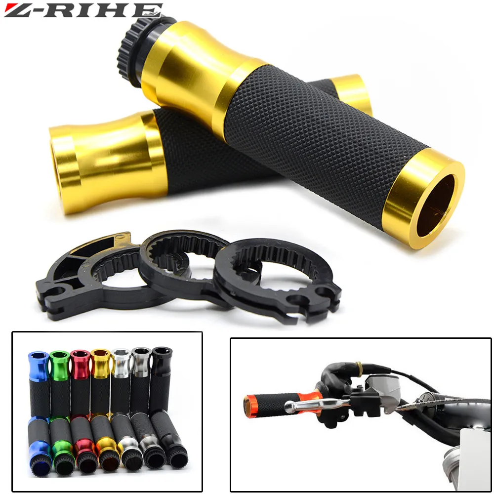 

Universal 7/8'' 22MM CNC Motorcycle handle grips racing handlebar grip For Honda CB600F 1000 CB 600 F cb600f Hornet CBR600F