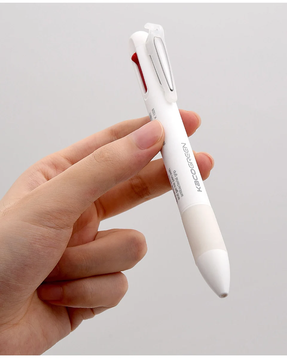 Xiaomi KACO 4 In 1 Multifunction 0.5mm Black Blue Red Refill Gel Pen Mechanical (6)