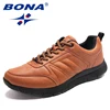 BONA New Arrival Popular Style Men Casual Shoes Lace Up Men Flats Microfiber Men Shoes Comfortable Light Soft Fast Free Shipping ► Photo 2/6