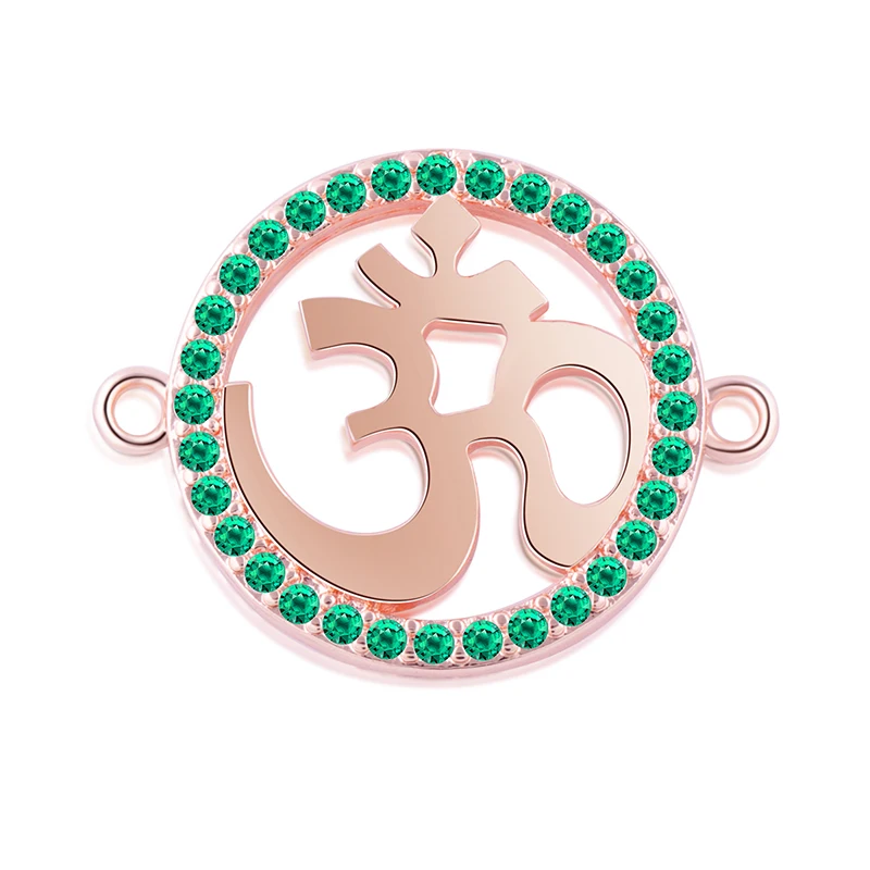 Высококачественный медный металлический цирконий Стразы Классические Подвески