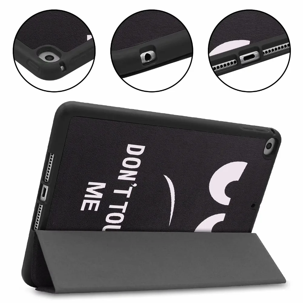Cartoon Slim Case for iPad mini 5 2019 Pencil Cover Smart Auto Sleep Wake-Up Stand TPU For iPad mini 5 2019 Smart Pencil Cover (7)