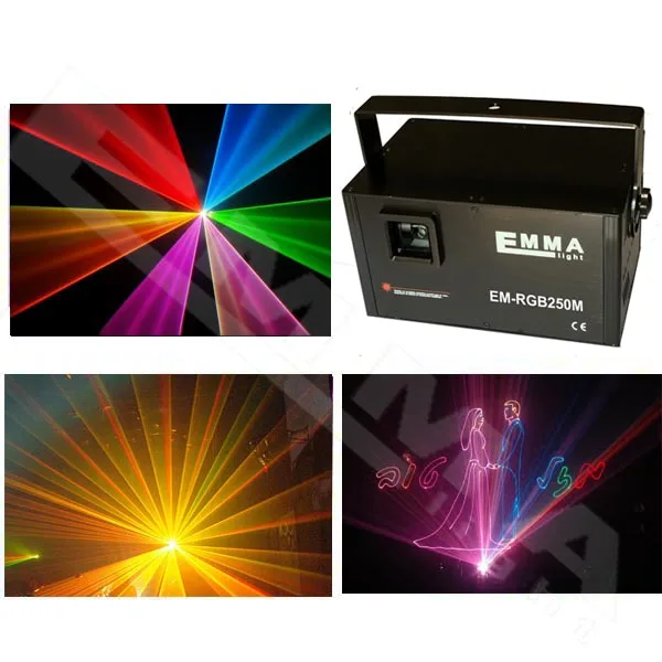 

3w 3d Colorful laser light disco laser light rgb animation laser show