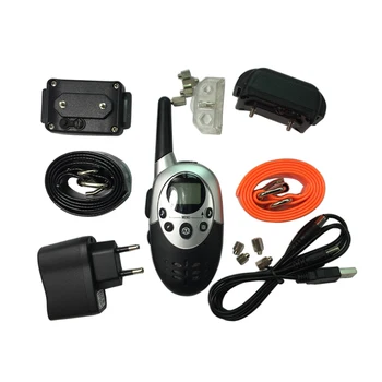 

1000m For 2 dogs WaterProof Rechargeable Pet Training Collars Water Resistant Dog Training Collar E Collar with Wireless Remote