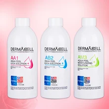 Aqua peeling solution 400ml per bottle DERMABELL aqua facial serum hydra facial serum for normal skin