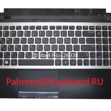 Подставка для ноутбука и клавиатура для samsung 300V5A 305V5A английский США Россия RU Arabia AR скандинавский NE Канада CA тачпад чехол