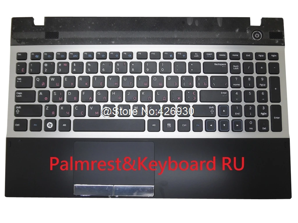 

Laptop Palmrest&Keyboard For Samsung 300V5A 305V5A English US Russia RU Arabia AR Nordic NE Canada CA Touchpad Case Cover New