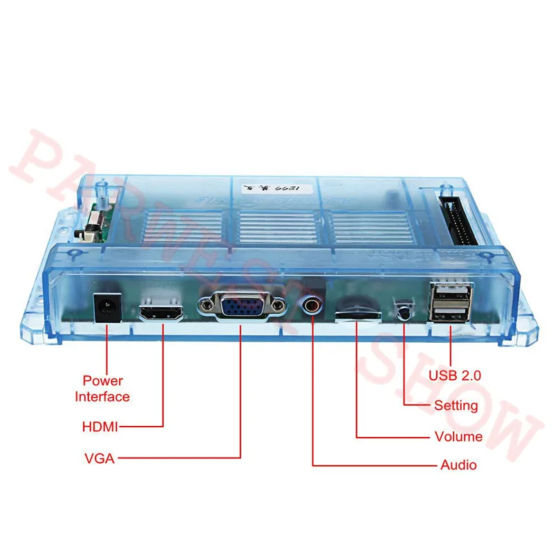 DIY аркадный набор с коробкой 6S 1399 в 1 Mutli игровая печатная плата мощность Jamma жгут баолианские кнопки и Sanwa стиль джойстик