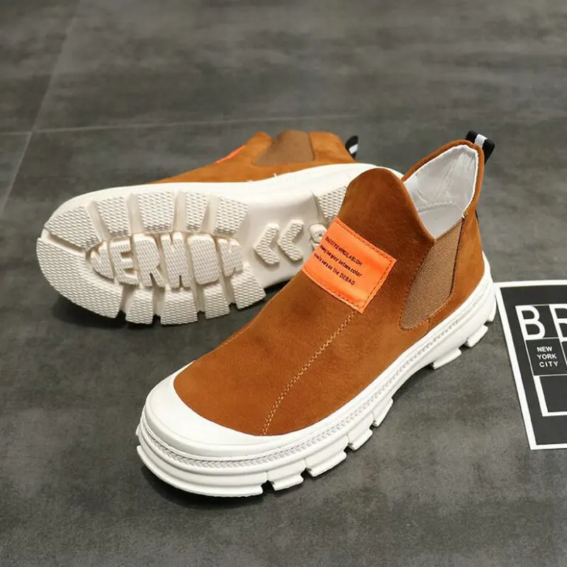 Najtaniej Super gorąca wyprzedaż męskie zamszowe botki mężczyźni jesienne buty rekreacyjne buty buty męskie trampki buty VV 20