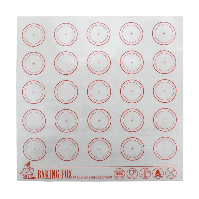 macaron silicone mat non stick glass fiber silicone baking mat bread macaron sheet
