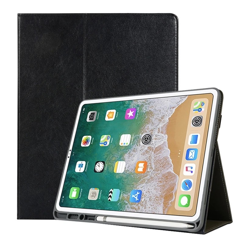 Haweel Tablet Case для iPad Pro 12,9 дюйма Горизонтальное Флип из искусственной кожи чехол с держателем и отделения для карточек & Pen слот и ремешок