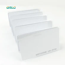 10 шт./лот rfid карты 125 кГц TK4100 пустая смарт-карта EM4100 ID карточки pvc с сменных маркеров UID серийный номер для системы контроля доступа