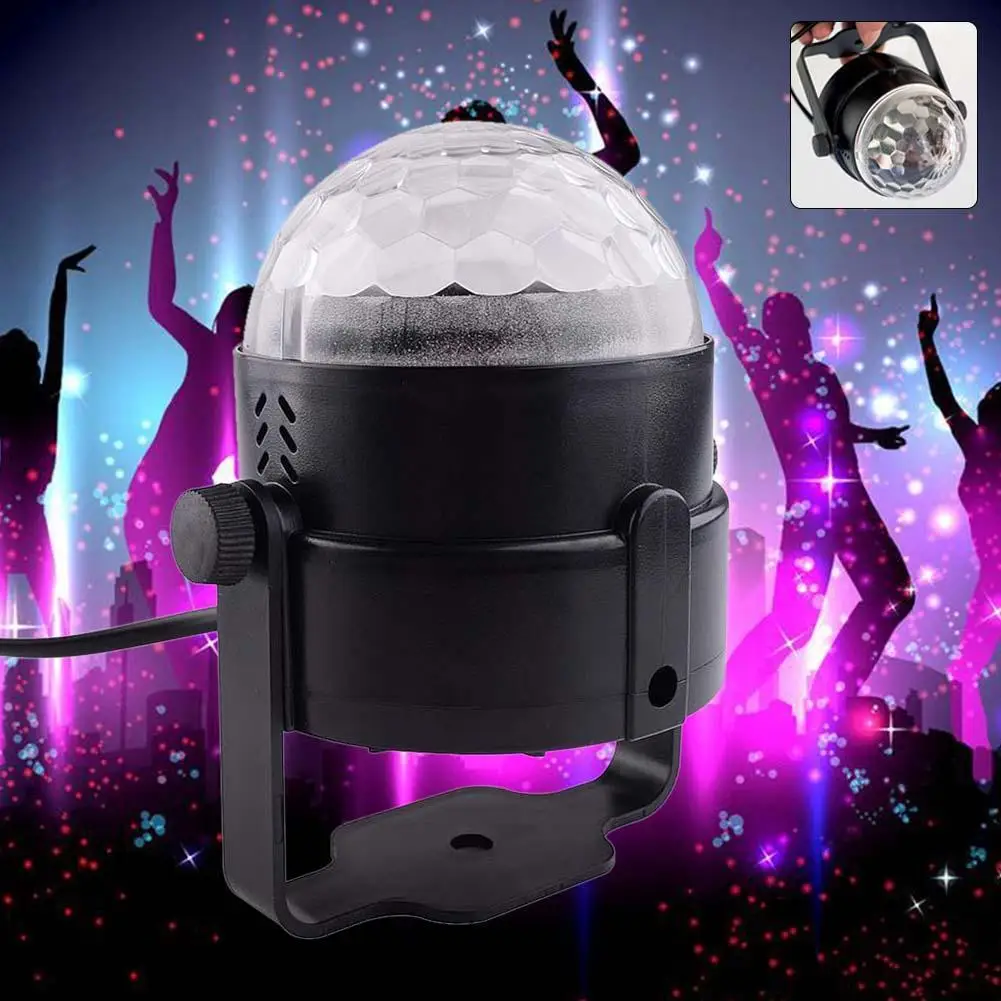 

2x LED RGB DJ Club Disco Party Magic Ball Crystal Effect Light Stage Lighting led module lighting effects cheap led lights