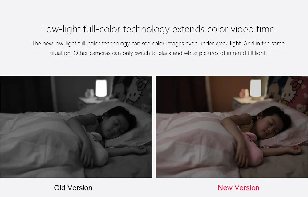 Обновленная версия 2019 Xiaomi Mijia Smart камера Веб-камера 1080 P WiFi Pan-tilt ночное видение 360 Угол видео камера вид детский монитор
