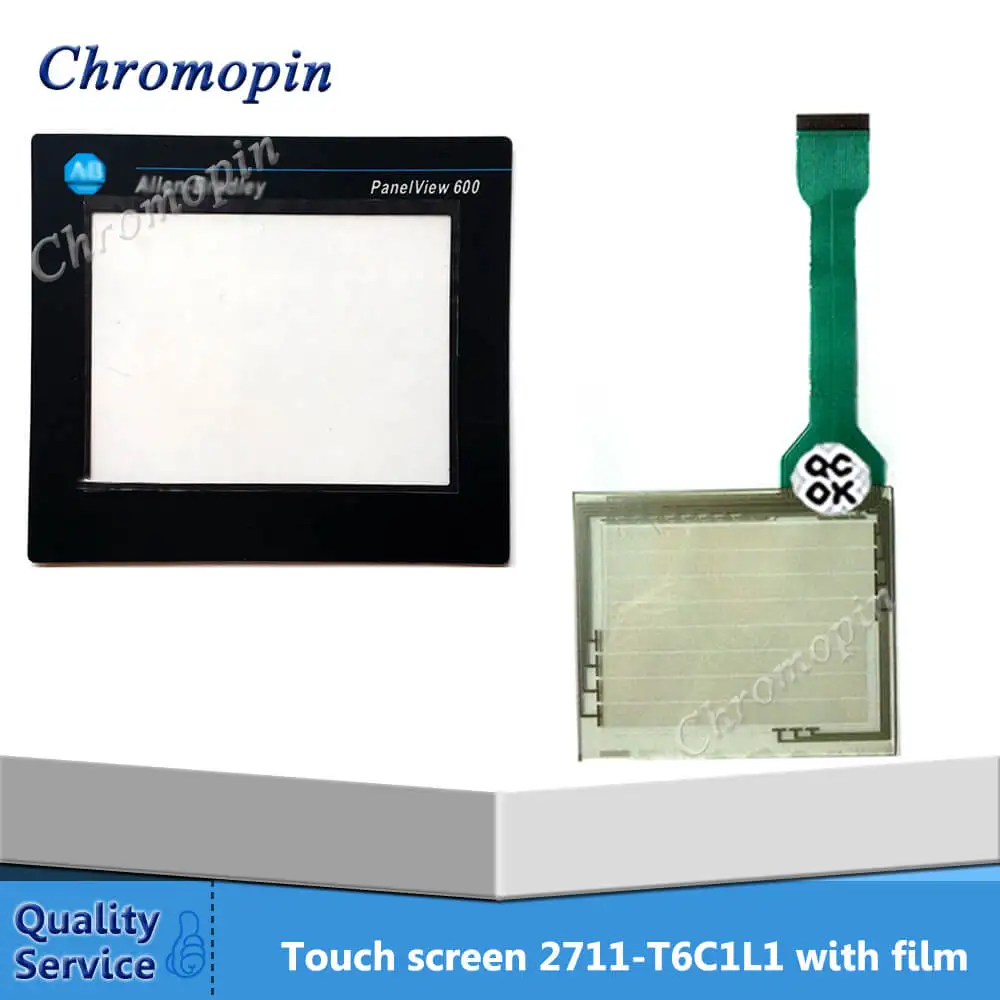 

Touch screen for AB 2711-T6C1L1 2711-T6C9L1 2711-T6C8L1 2711-T6C10L1 PanelView Standard 600 with Front overlay