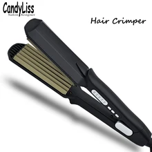 100-240 в профессиональные керамические щипцы для волос выпрямитель кукурузный Вэйвер гофрированная железная пластина EU/US/UK Разъем для волос пульсация