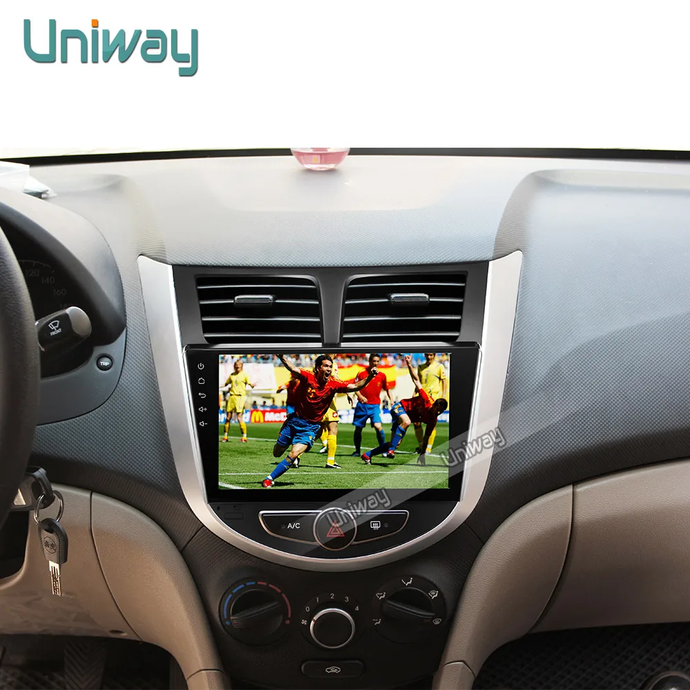 imágenes para Uniway 2G + 16G 2 din android 6.0 dvd del coche para hyundai solaris accent verna 2011 2013 2014 2015 gps de radio del coche del volante imágenes para Uniway 2G + 16G 2 din android 6.0 dvd del coche para hyundai solaris accent verna 2011 2013 2014 2015 gps de radio del coche del volante